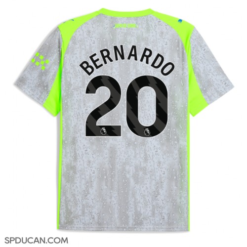 Muški Nogometni Dres Manchester City Bernardo Silva #20 Rezervni 2025-26 Kratak Rukav